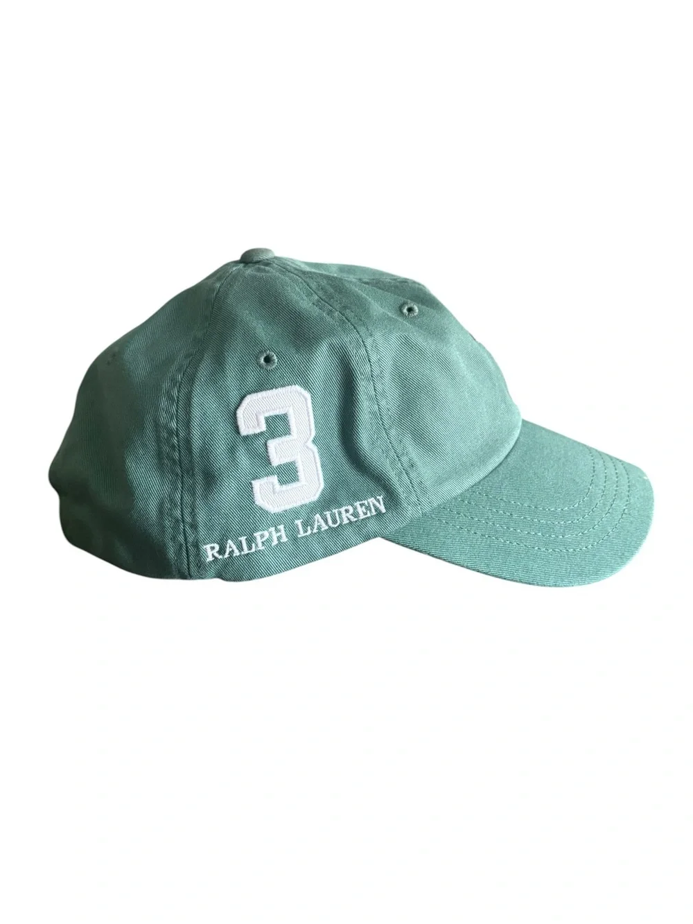 Polo Ralph Lauren Men’s Green 5 Panel Twill Baseball Cap OS